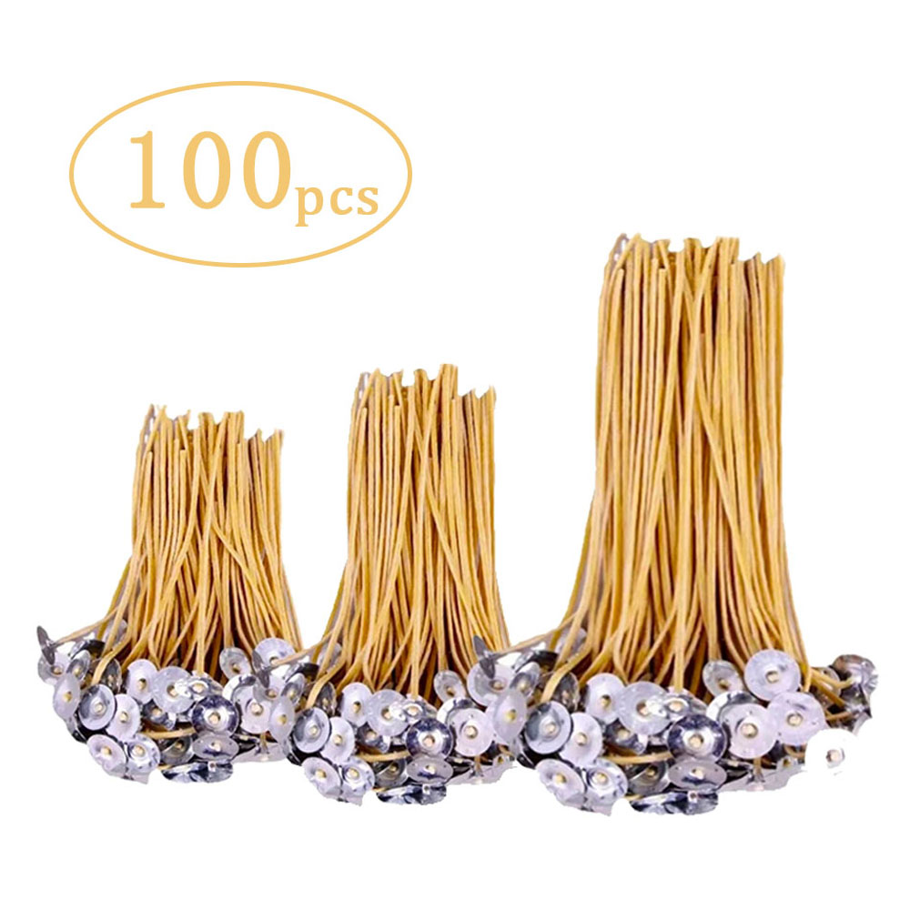 Candle Making Kit Beeswax - 100 sztuk knoty do świec z