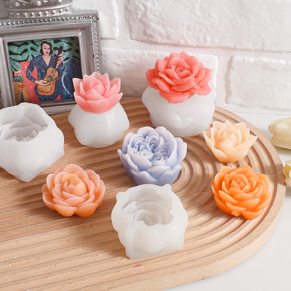 Forma Silikonowa 3D Róża Świec – Candle Making Austin recenzja i cena