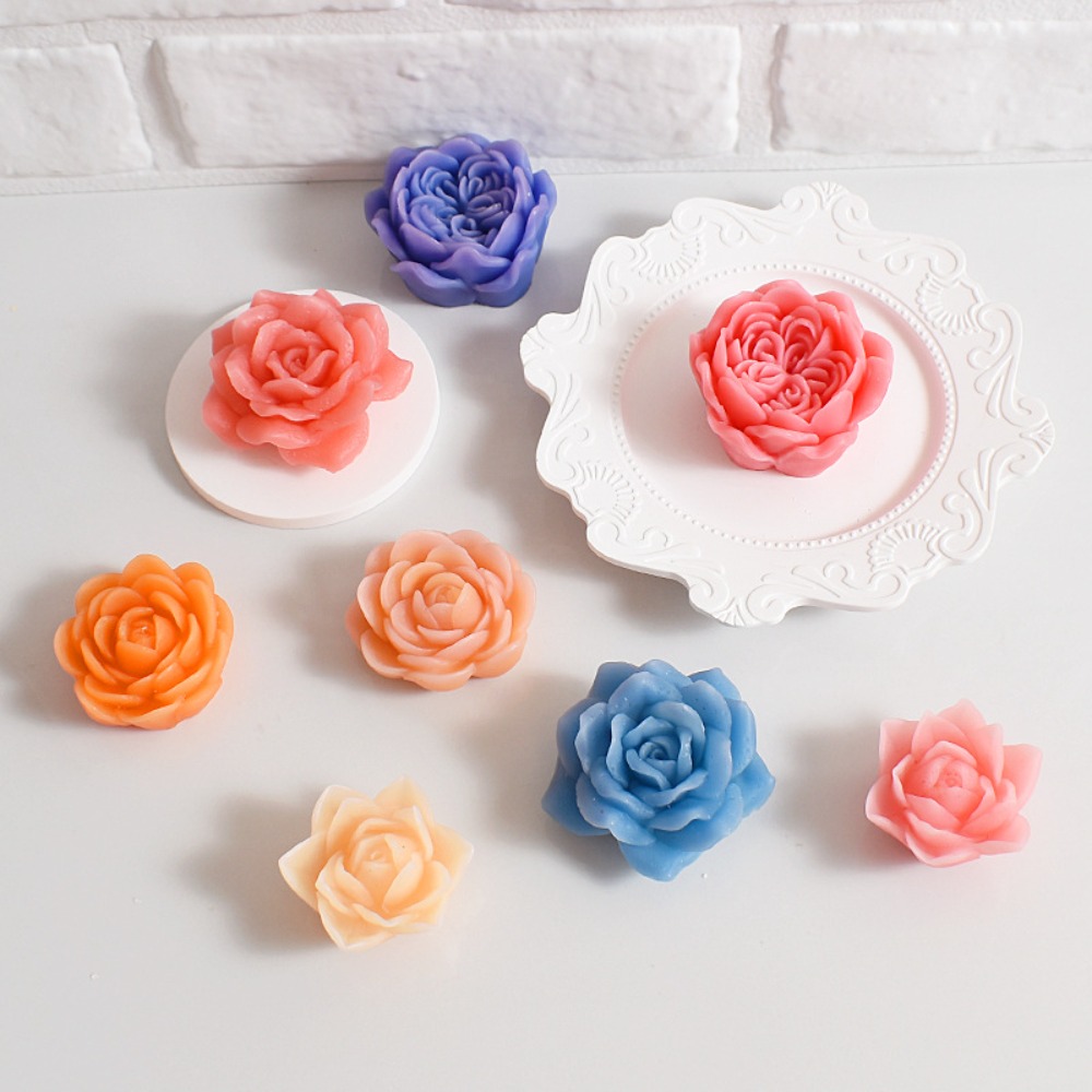 Forma Silikonowa 3D Róża Świec – Candle Making Austin recenzja i cena