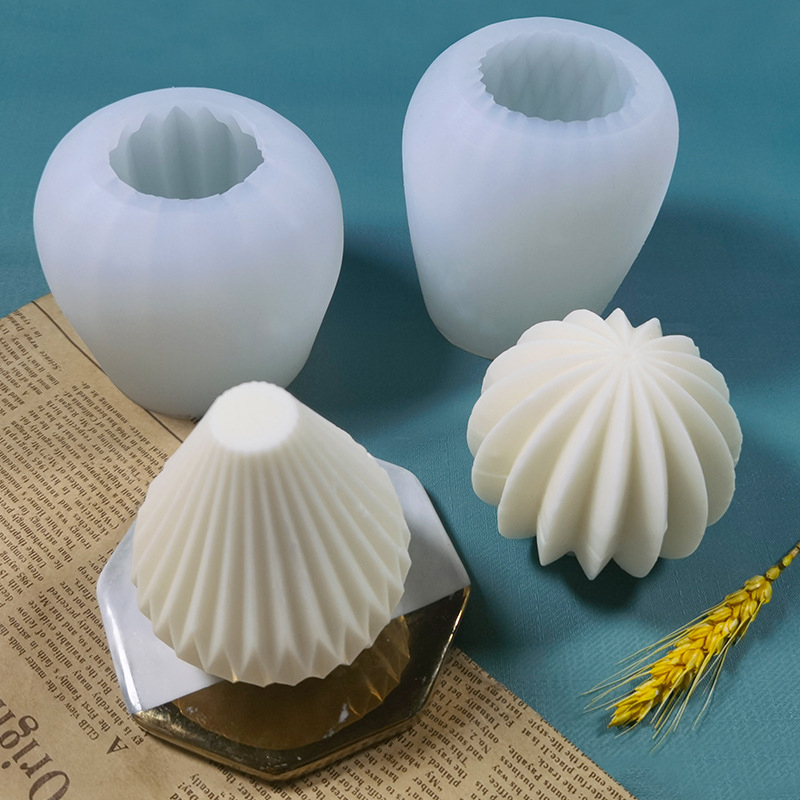 Formy silikonowe 3D do świec,  – Candle Making Bath recenzja i cena