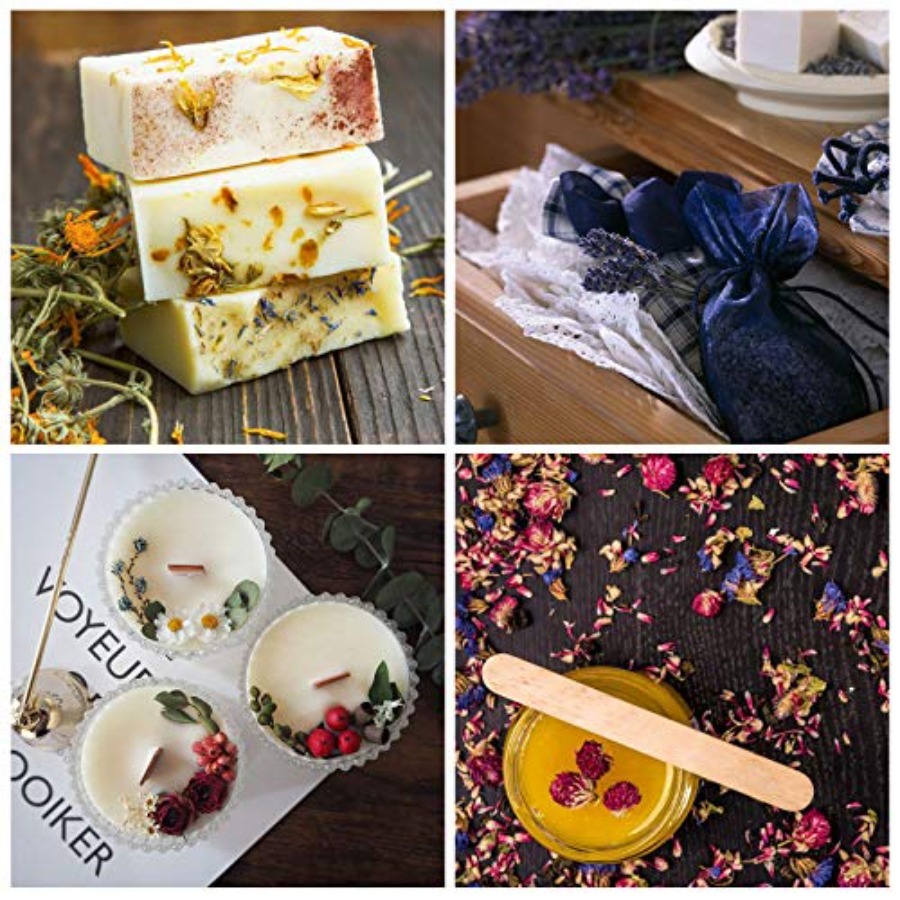 9 Torebek Suszonych Kwiatów, 1 – Candle Making Bath recenzja i cena