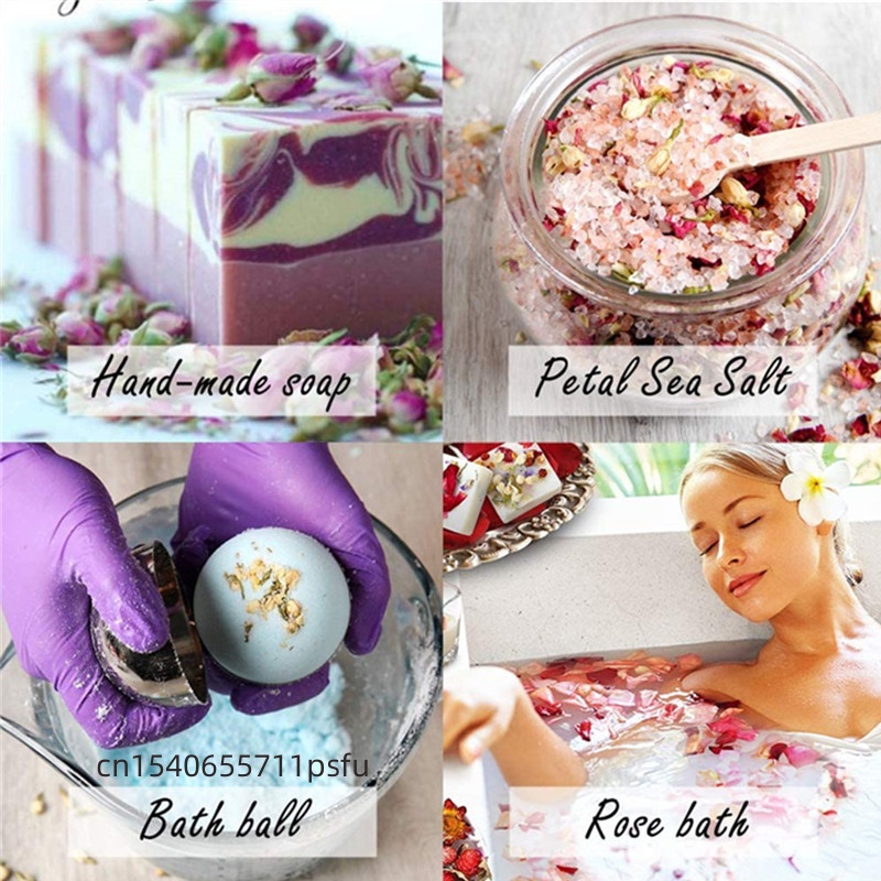 Premium Natural Dry Rose Buds  – Candle Making Bath recenzja i cena