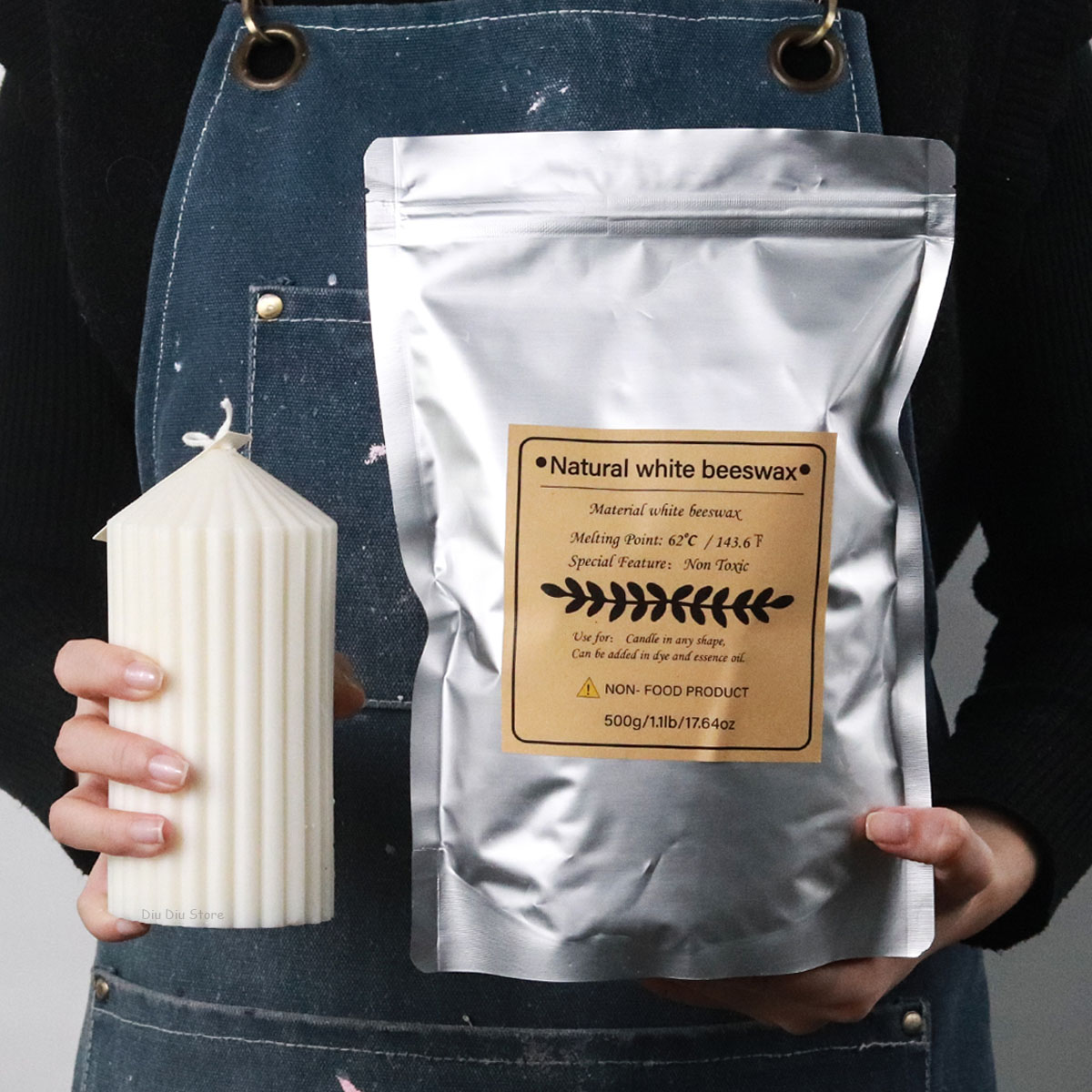 Biały wosk pszczeli czysty nat – Candle Making Kit Beeswax recenzja i cena